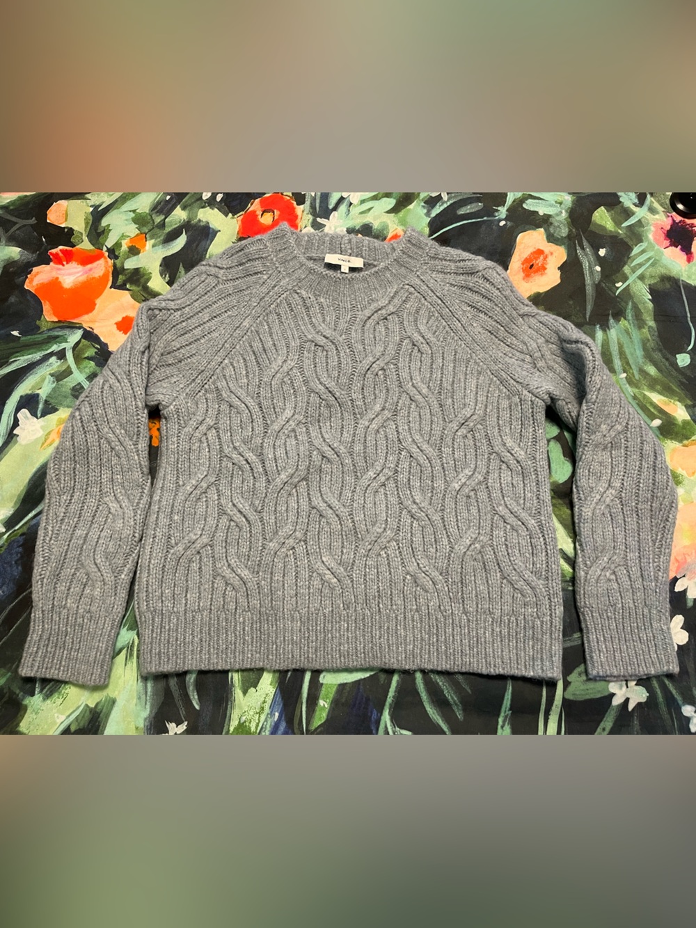 EUC Blue/Gray Vince Sweater